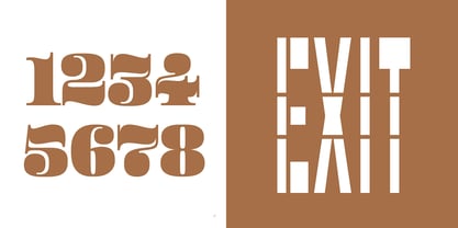 112 Hours Font Poster 6