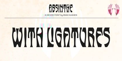 Absinthe Font Poster 4