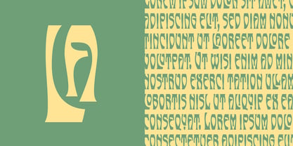 Absinthe Font Poster 2