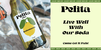 Calby Rough Font Poster 3