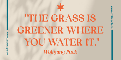 Calive Font Poster 5