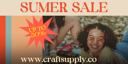 Calive Font Poster 4