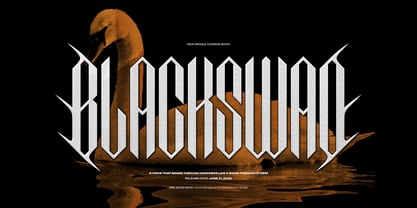 Gaudero Font Poster 2