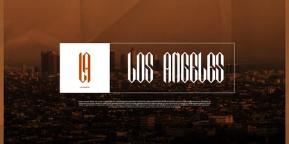 Gaudero Font Poster 5