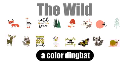 The Wild Font Poster 3