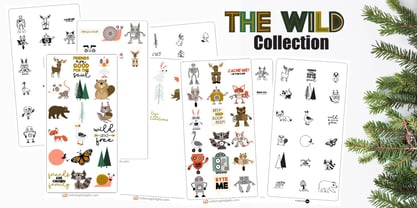 The Wild Font Poster 1