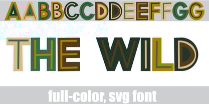 The Wild Font Poster 2