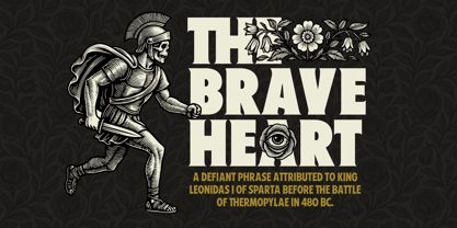 Fd Liondales Font Poster 3