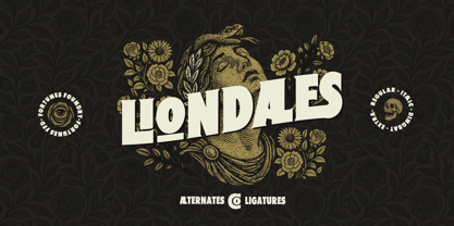 Fd Liondales Font Poster 1