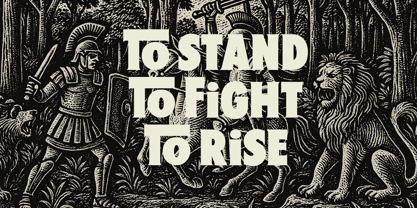 Fd Liondales Font Poster 6