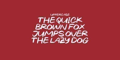 Mofires Brush Font Poster 7