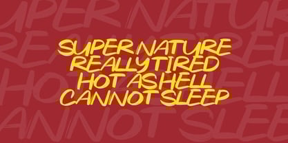 Mofires Brush Font Poster 10