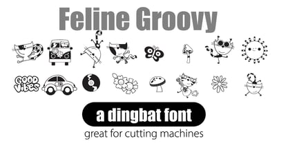 Feline Font Poster 6