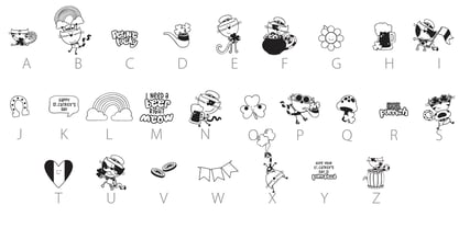 Feline Font Poster 13