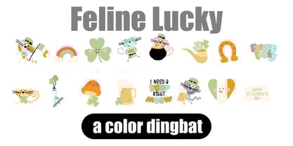 Feline Font Poster 5