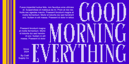 Calben Disco Font Poster 3