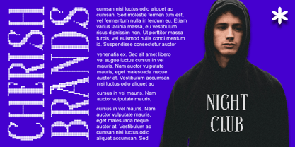 Calben Disco Font Poster 5