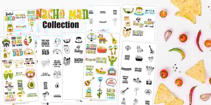 Nacho Man Font Poster 1