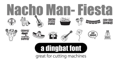 Nacho Man Font Poster 6