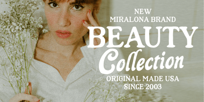Miralona Stone Font Poster 8