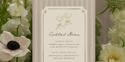 Fairy Bloom Font Poster 3