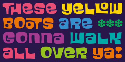 Blackcurrant Font Poster 5