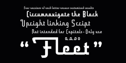 Armstrong Font Poster 3