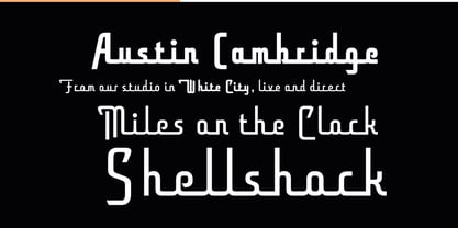 Armstrong Font Poster 8