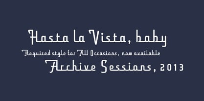 Armstrong Font Poster 6