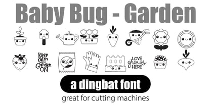 Baby Bug Font Poster 6