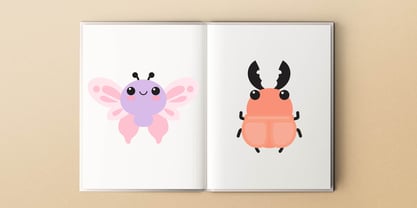 Baby Bug Font Poster 12