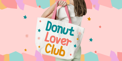 Fancy Junior Font Poster 3