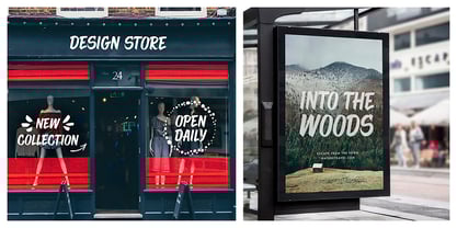 Sign Painting Script Font Poster 7