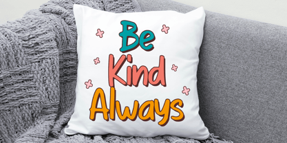 Baby Magic Font Poster 2