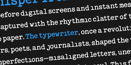 Rattle Ink Font Poster 2