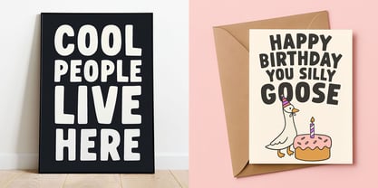 Happy Club Font Poster 4