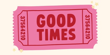 Happy Club Font Poster 3