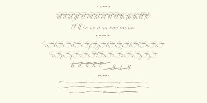 Cheline Galina Font Poster 8