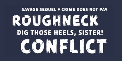 Agent Of The Uncanny Font Poster 6