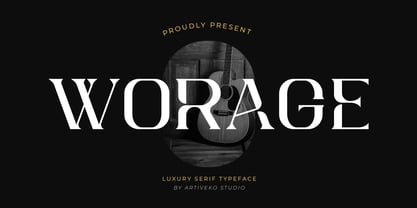 Worage Font Poster 1