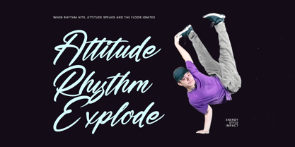 Humble Blash Font Poster 12