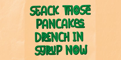 Funny Alfredo Font Poster 6