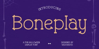 Boneplay Font Poster 1