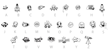 Twinkle Twinkle Font Poster 14