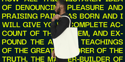 Borckon Font Poster 11