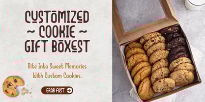 Badockery Font Poster 5