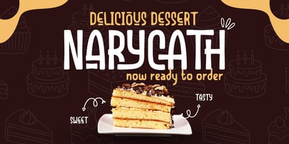 Badockery Font Poster 8