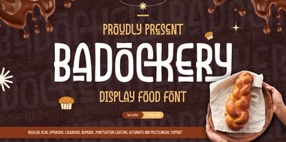 Badockery Font Poster 1