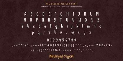 Badockery Font Poster 10