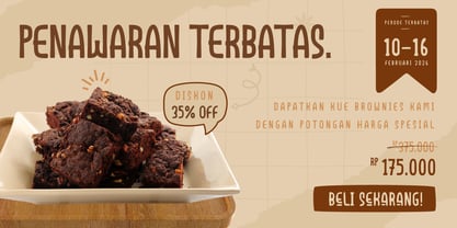 Badockery Font Poster 9